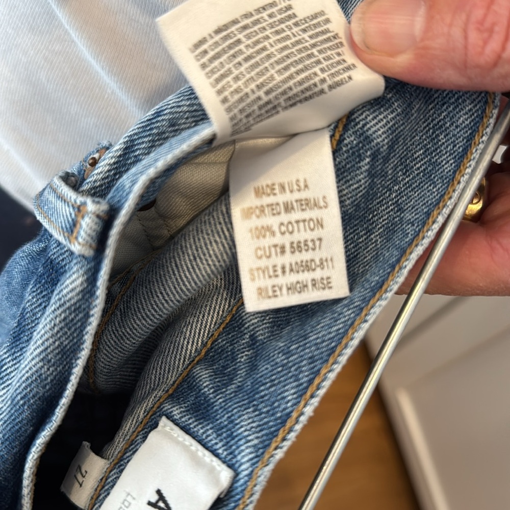 Riley High Rise Agolde Jeans - Picture 4 of 4